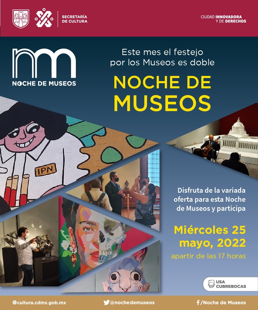 MÁS DE 50 RECINTOS CAPITALINOS PARTICIPARÁN EN LA NOCHE DE MUSEOS DE MAYO