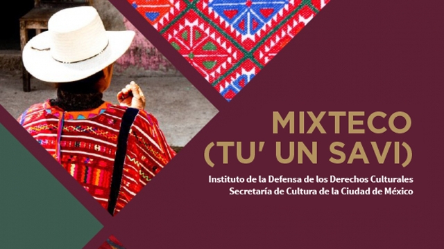 Cartilla derechos culturales Mixteco