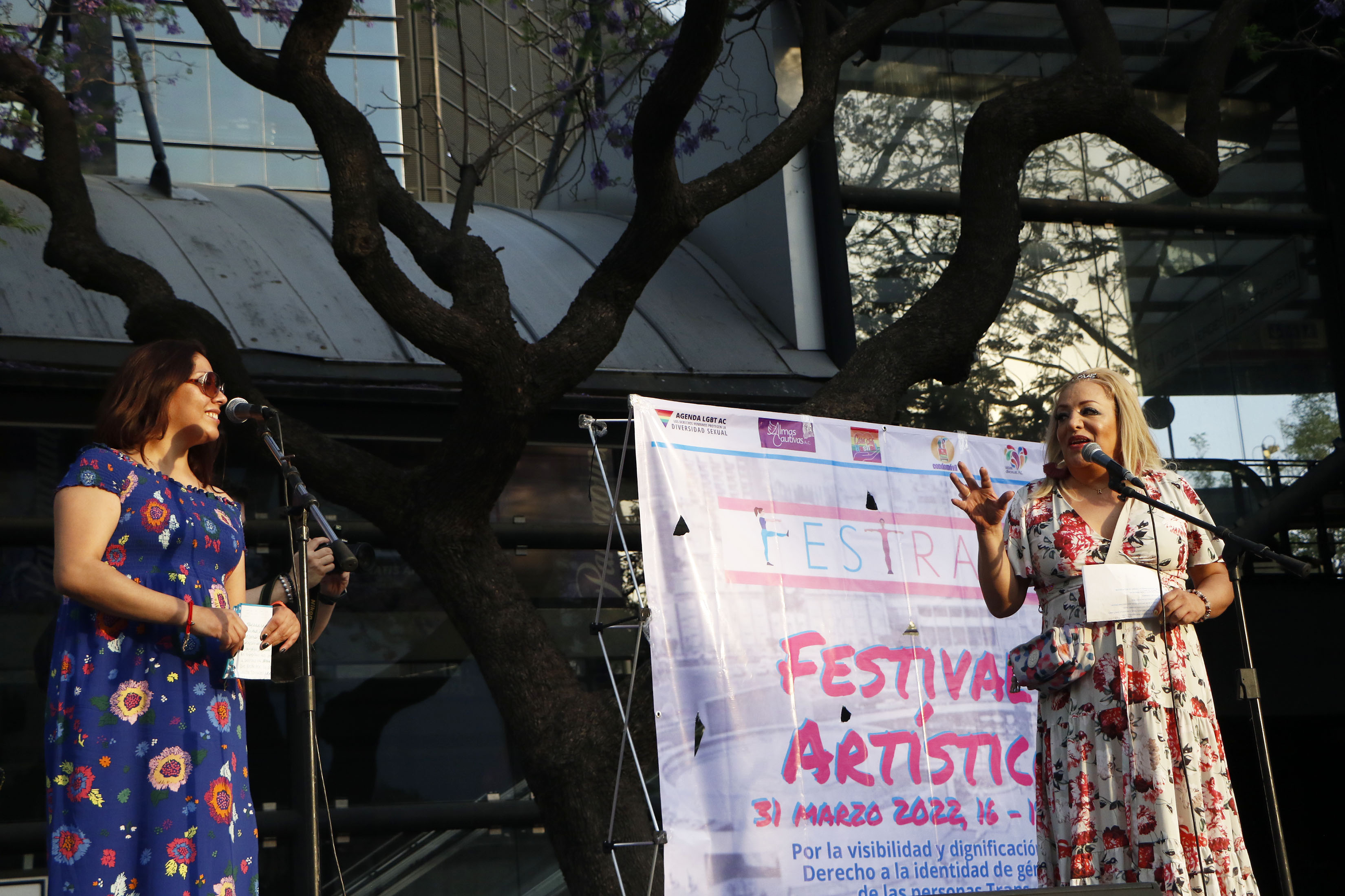 CONMEMORAN EN LA GLORIETA DE LOS INSURGENTES EL“DÍA INTERNACIONAL DE LA  VISIBILIDAD TRANS”