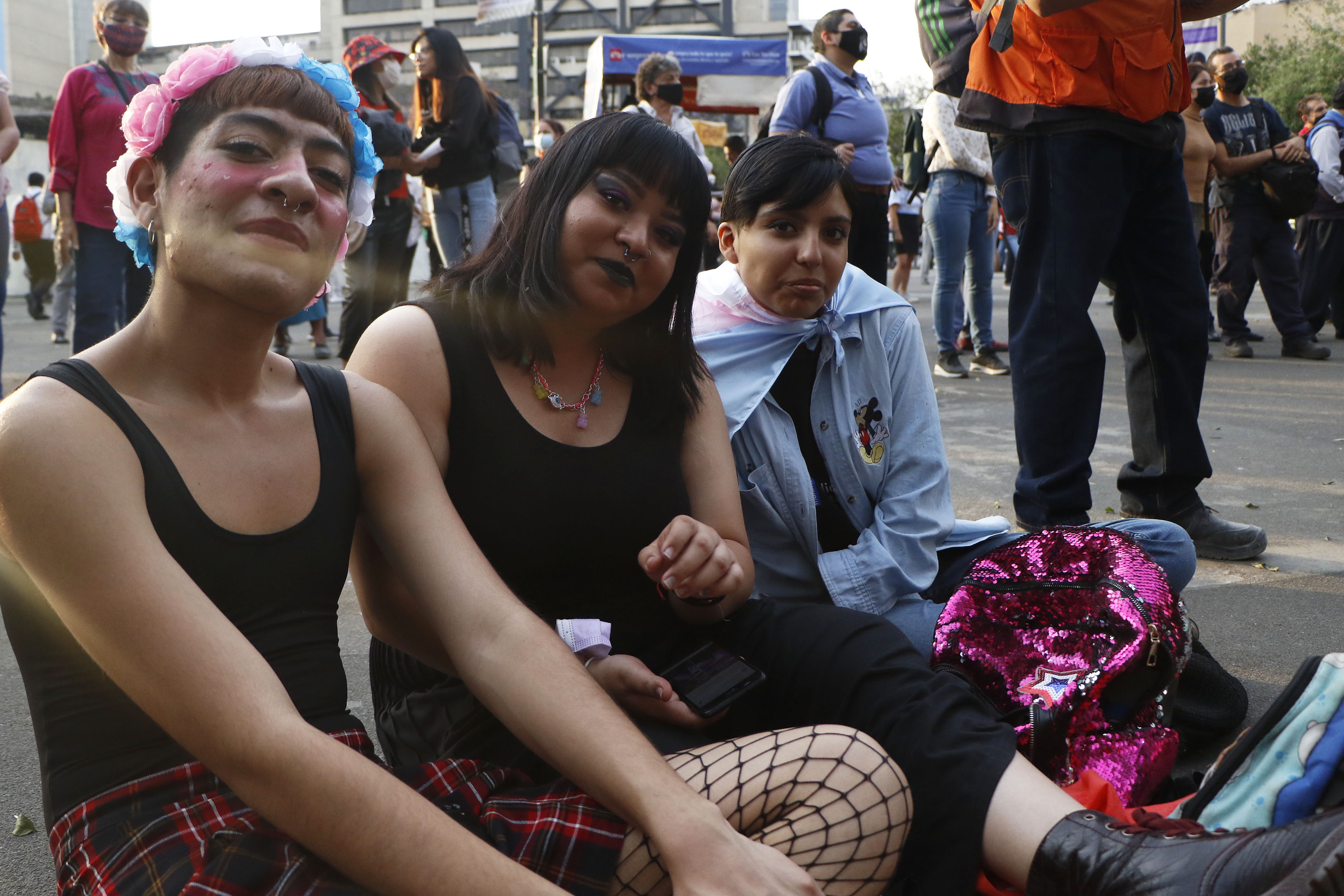 CONMEMORAN EN LA GLORIETA DE LOS INSURGENTES EL“DÍA INTERNACIONAL DE LA  VISIBILIDAD TRANS”